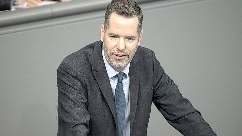 Christian Dürr soll neuer Fraktionschef der FDP im BUndestag werden. Foto: Fabian Sommer/dpa