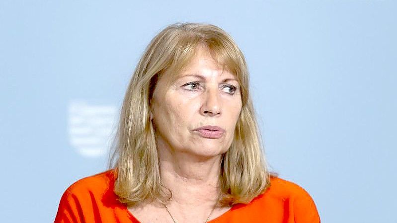 Die sächsische Gesundheitsministerin Petra Köpping (SPD). Foto: Matthias Rietschel/dpa-Zentralbild/dpa