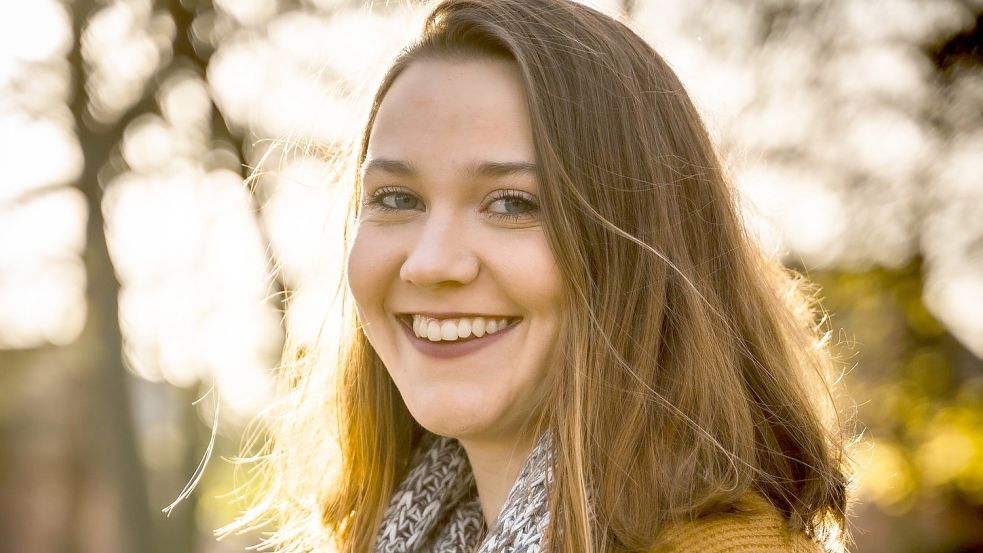 Katharina Belzer studiert in Emden und engagiert sich nebenbei über die Freiwilligenagentur der Stadt. Foto: Privat