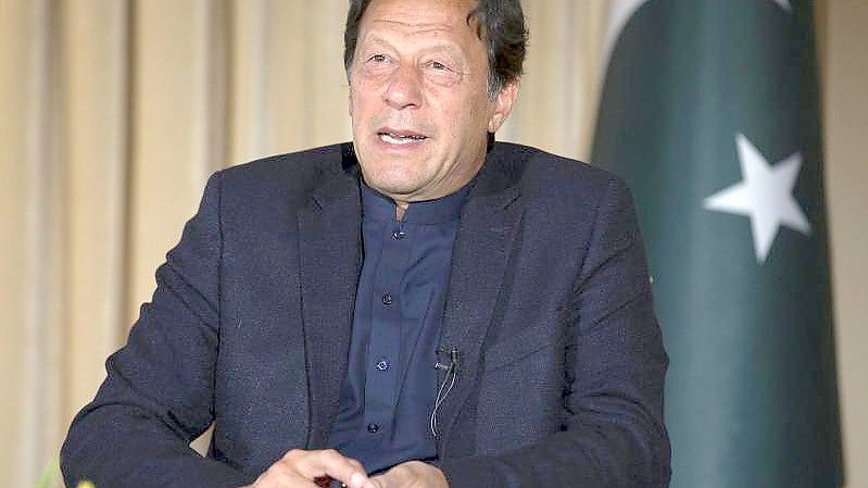 Pakistans Premierminister Imran Khan, hier im März 2020, nannte die Tat eine Schande für sein Land. Foto: B.K. Bangash/AP/dpa