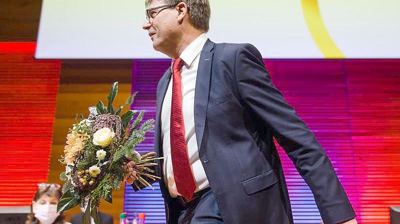 Setzte sich mit großer Mehrheit bei der DOSB-Mitgliederversammlung durch: Thomas Weikert. Foto: Michael Reichel/PA/DOSB/dpa