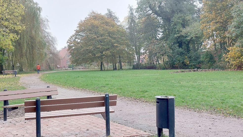 Auf dem Gelbe-Mühlen-Zwinger soll eine Hundewiese entstehen. Bänke für die Pause von Frauchen und Herrchen sind schon geschaffen. Foto: Hanssen/Archiv