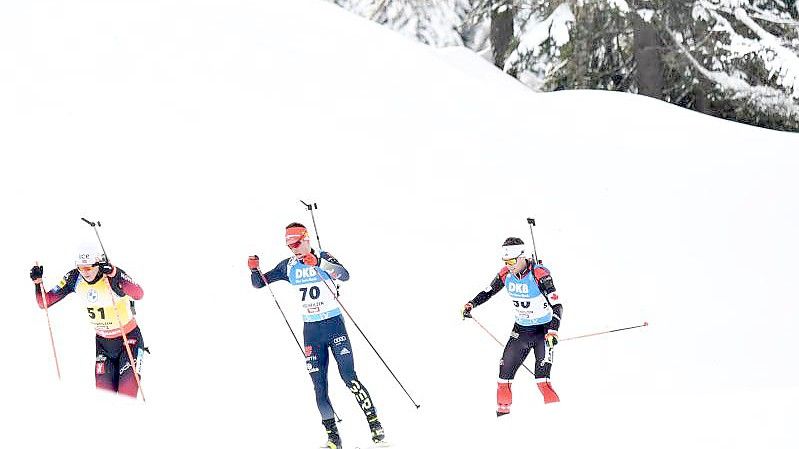 In Hochfilzen stehen für die Biathleten die nächsten Rennen an. Foto: Barbara Gindl/APA/dpa