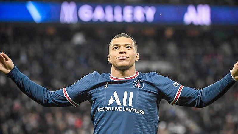 Führte sein Team zum Sieg: Kylian Mbappé. Foto: Matthieu Mirville/ZUMA Press Wire/dpa