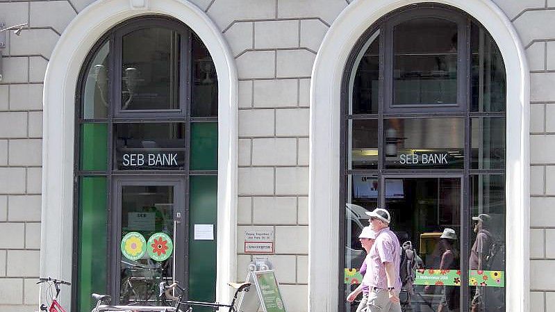 Eine Filiale der SEB-Bank in der Friedrichstraße in Berlin. Foto: picture alliance / dpa