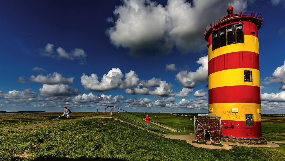 Stillgelegter Leuchtturm Pilsum. Foto: Cordsen