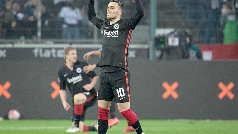 Frankfurt setzt gegen Mainz auf Filip Kostic. Foto: Federico Gambarini/dpa