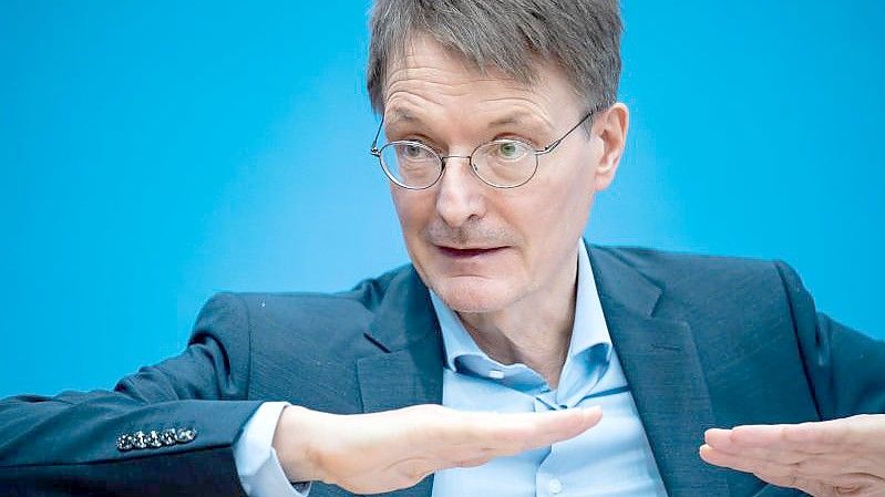 Der neue Bundesgesundheitsminister Karl Lauterbach (SPD). Foto: Bernd von Jutrczenka/dpa