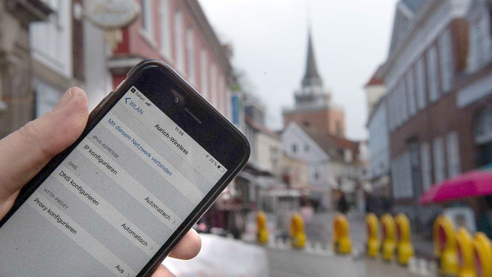 Derzeit steht das WLAN-Netz in der Innenstadt nicht immer bereit. Foto: Archiv