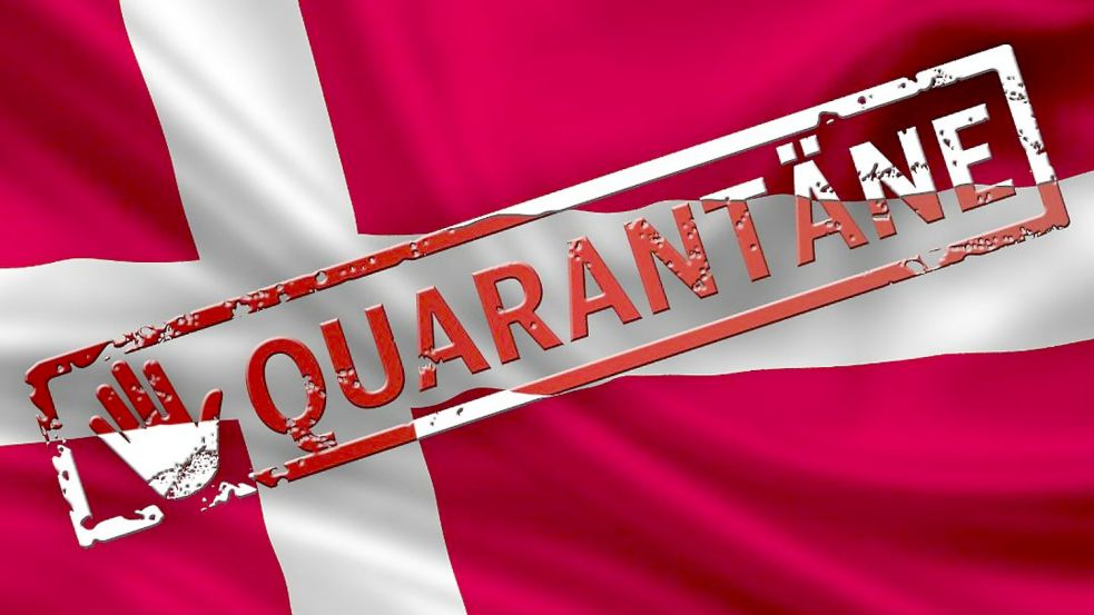 Ungeimpfte, auch Kinder, müssen nach der Rückreise aus Dänemark in Quarantäne. Foto: Fotos: AdobeStock / Illustration: uno