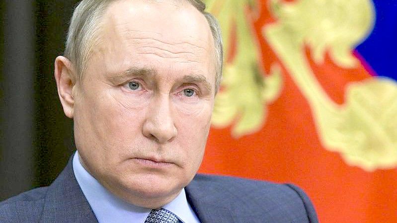 Russlands Präsident Putin will Garantien, dass die Ukraine auch künftig kein Nato-Mitglied wird. Foto: Alexei Druzhinin/Pool Sputnik Kremlin/AP/dpa