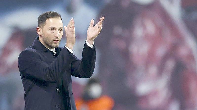 Trainer Domenico Tedesco hat nun bei RB Leipzig das Sagen. Foto: Jan Woitas/dpa-Zentralbild/dpa