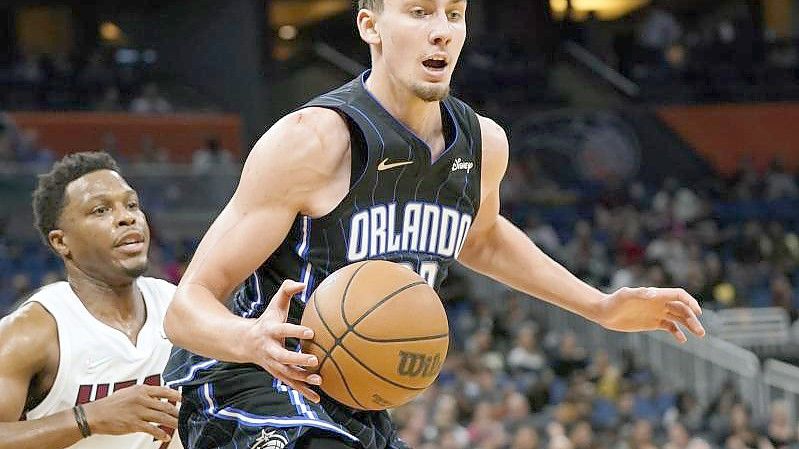 Franz Wagner spielt in der NBA für die Orlando Magic. Foto: John Raoux/AP/dpa