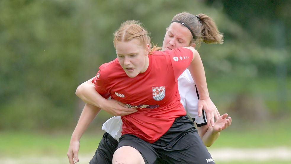 Die Oberliga-Fußballerinnen des SV TiMoNo sind nicht zu stoppen und marschieren Richtung Regionalliga. Foto: Ortgies