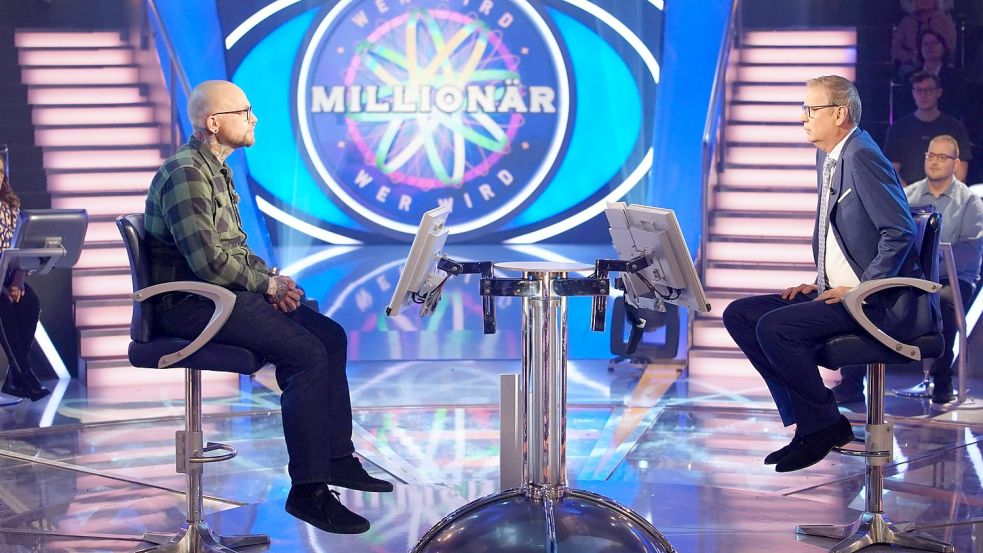 Tobias Hansch konnte in der Quizshow „Wer wird Millionär?“ nichts gewinnen. Foto: RTL / Stefan Gregorowius