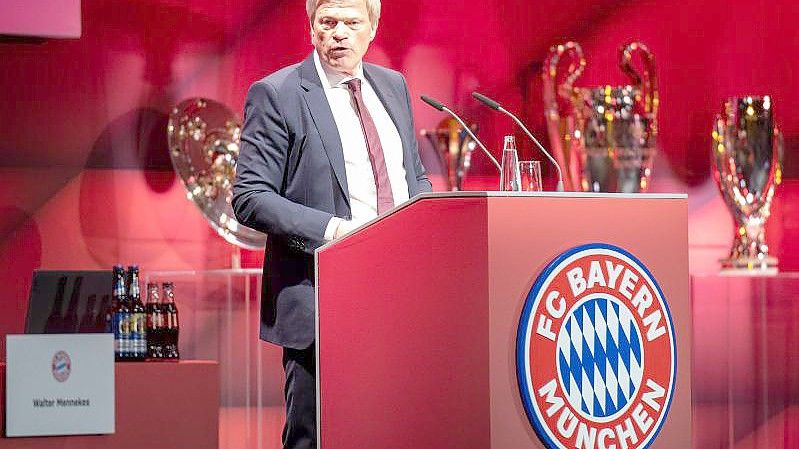 Bayern Münchens Vorstandsvorsitzender Oliver Kahn hat sich zu den Vorwürfen gegen den Verein geäußert. Foto: Ulrich Gamel/kolbert-press/dpa