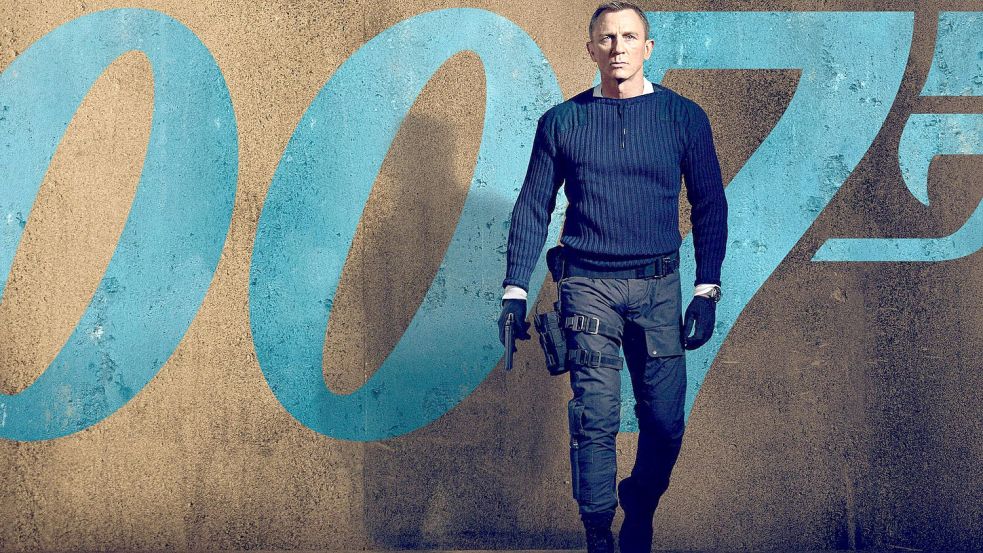 Doch Zeit zu sterben: Daniel Craig war 2021 zum letzten Mal als James Bond auf der Leinwand zu erleben. Foto: Imago Images