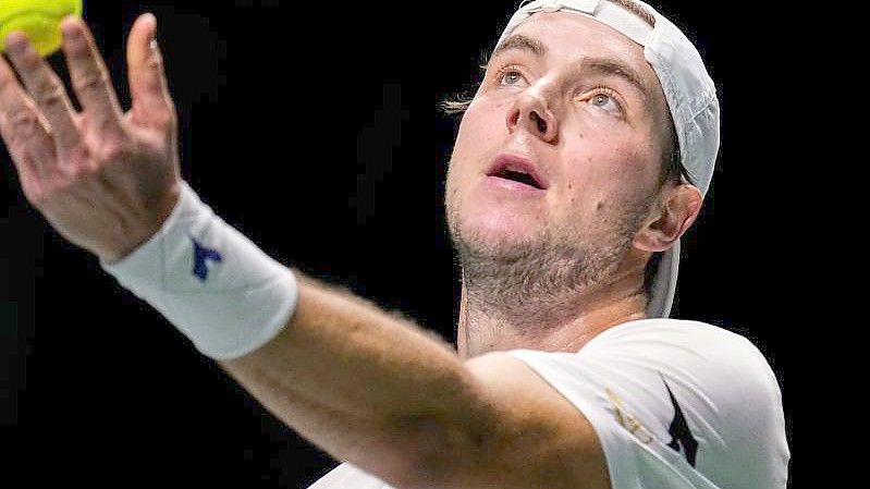 Verlor den ATP-Auftakt: Jan-Lennard Struff aus Deutschland. Foto: Manu Fernandez/AP/dpa/Archivbild