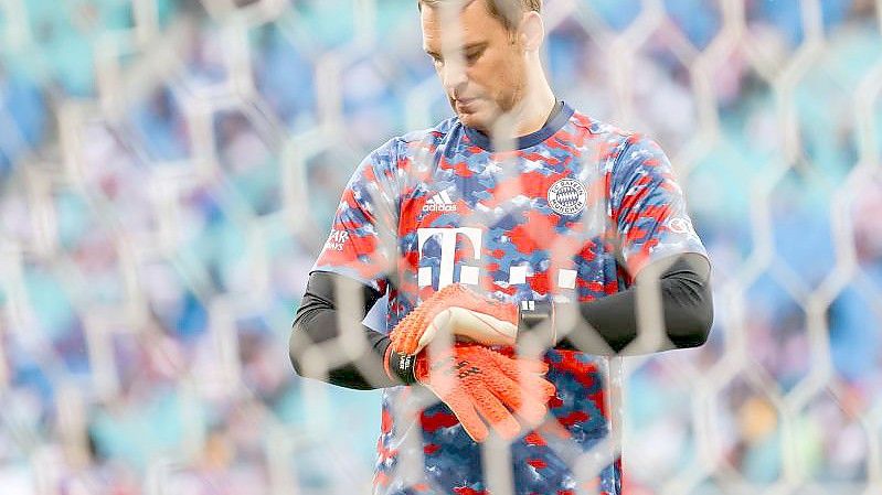 An Covid-19 erkrankt: Münchens Torwart Manuel Neuer. Foto: Jan Woitas/dpa-Zentralbild/dpa/Archivbild