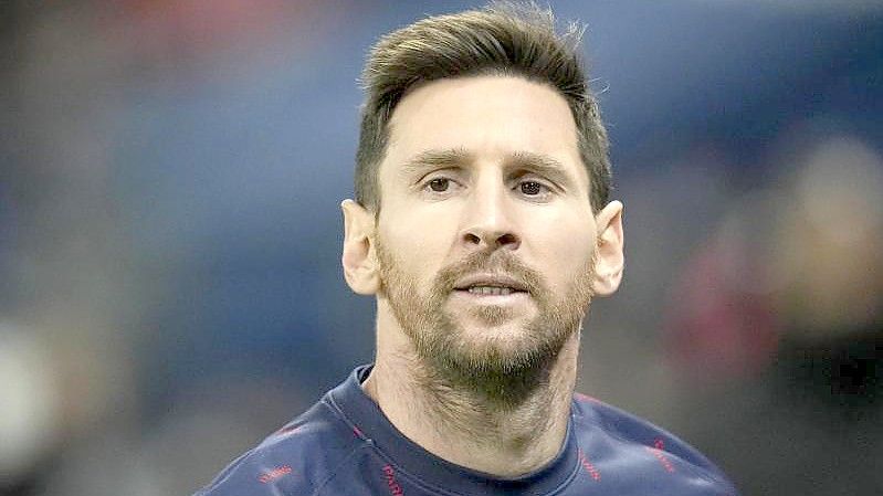 Positiv auf Corona getestet: Lionel Messi. Foto: Christophe Ena/AP/dpa/Archivbild