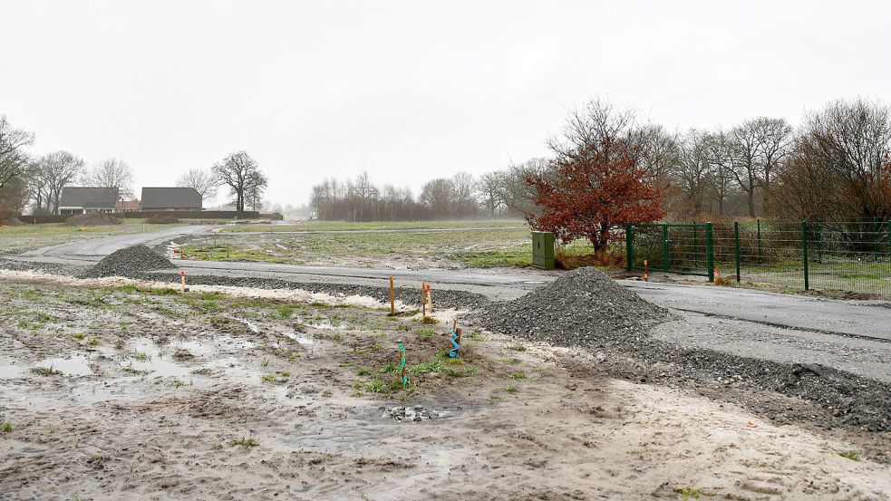 Nördlich des Riesbarger Ringes in Neudorf wurde ein neues Baugebiet erschlossen. Foto: Stromann