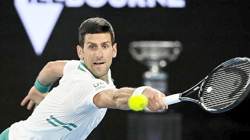 Muss Australien wieder verlassen: Novak Djokovic. Foto: Dave Hunt/AAP/dpa