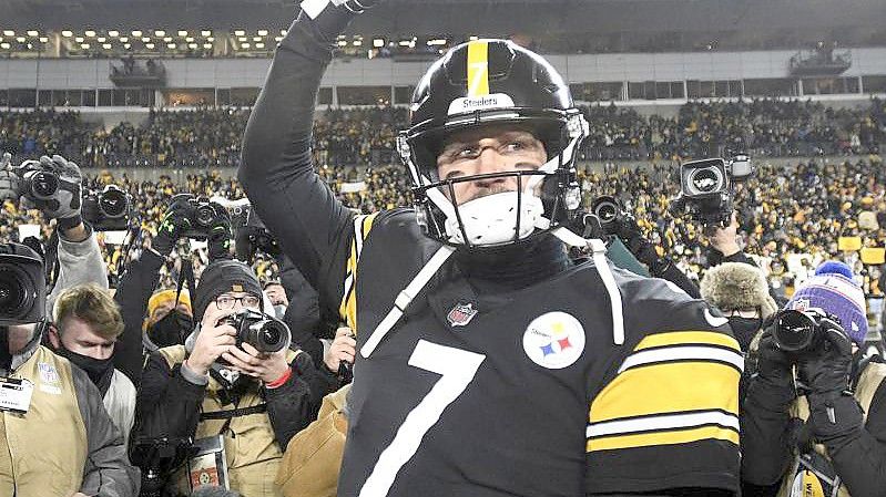 Ben Roethlisberger, Quarterback der Pittsburgh Steelers. Foto: Don Wright/FR87040 AP/dpa