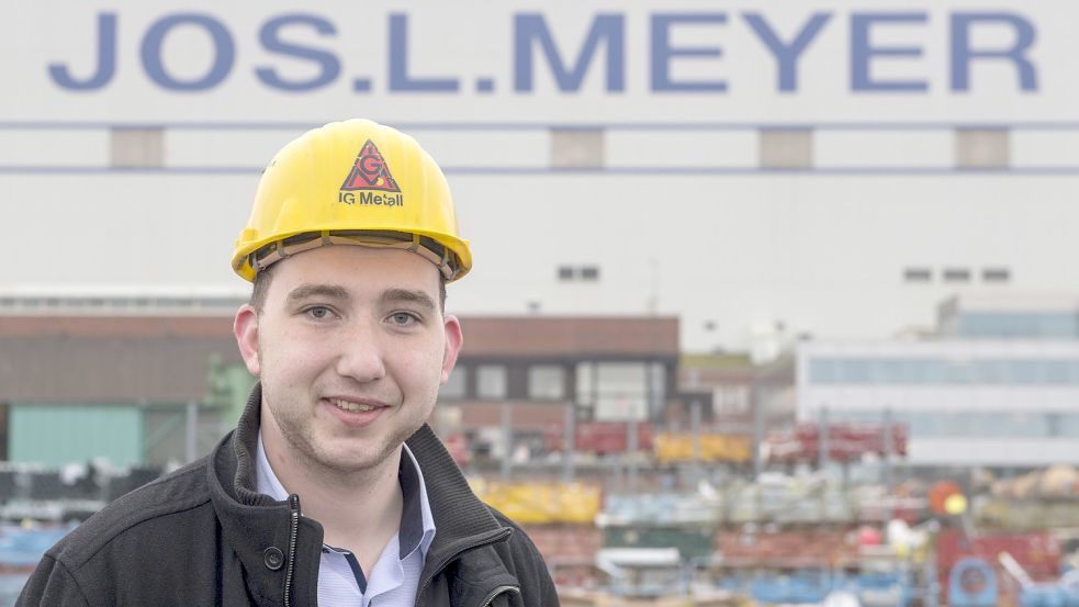 Nico Bloem, Betriebsratschef der Meyer-Werft, möchte für den Landtag kandidieren. Foto: Archiv