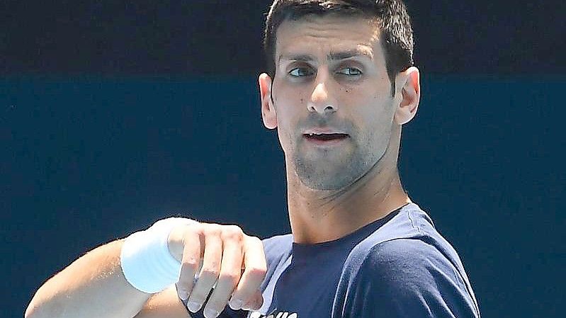 Novak Djokovic war in der vergangenen Woche die Einreise nach Australien verweigert worden. Foto: James Ross/AAP/dpa