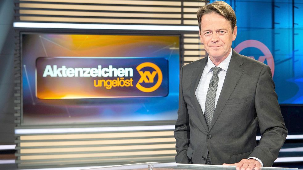 ZDF-Moderator Rudi Cerne hofft, „Aktenzeichen XY ... ungelöst“ einem Serienmörder aus Niedersachsen auf die Spur zu kommen. Foto: dpa/Sina Schuldt