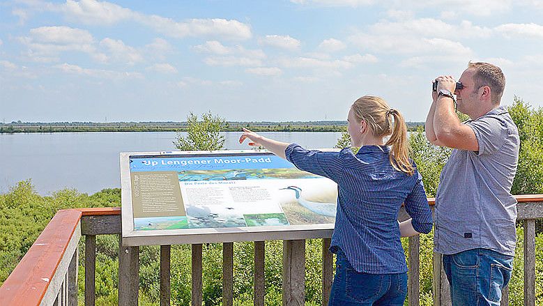 Das Lengener Meer gehört zu den kulturhistorisch bedeutsamen Landschaften – als solches ist das Naturschutzgebiet im Landschaftsrahmenplan verzeichnet. Foto: Archiv