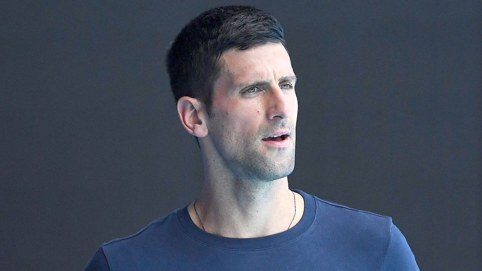 Das Visum für Novak Djokovic wurde annulliert. Foto: dpa/James Ross