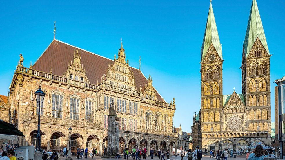 Bremen ist derzeit einsamer Corona-Spitzenreiter. Foto: imago images/Norbert Neetz