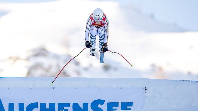 Kira Weidle will nach ihrem fulminanten zweiten Platz in der Abfahrt im Super G nachlegen. Foto: Expa/Johann Groder/APA/dpa