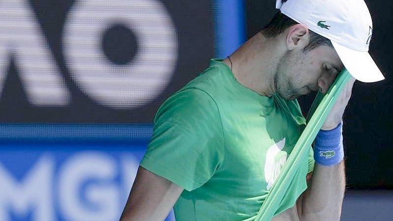 Muss Australien wieder verlassen: Novak Djokovic. Foto: Mark Baker/AP/dpa