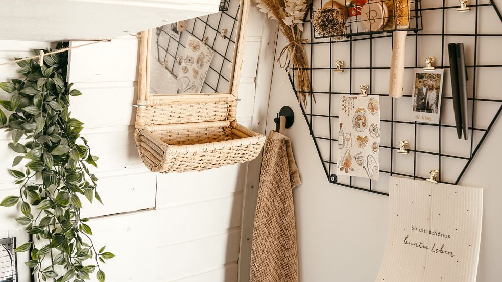 Ausgesuchte Accessoires sorgen für das Boho-Ambiente.