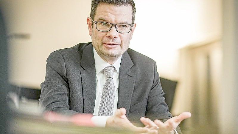 „Die Situation für die betroffene Frau ist schwierig genug - wir dürfen sie nicht noch erschweren“: Bundesjustizminister Marco Buschmann. Foto: Michael Kappeler/dpa