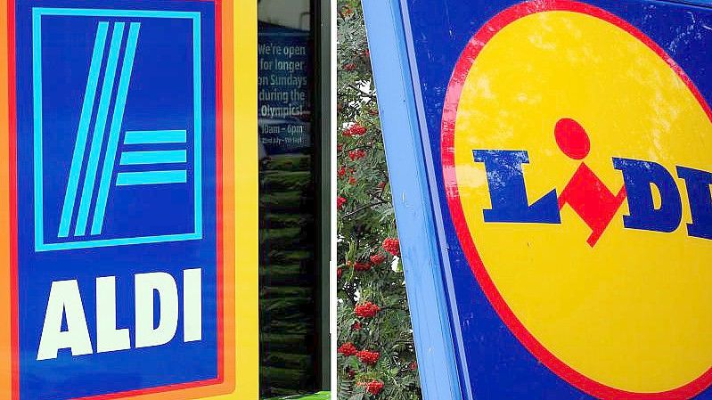 Die deutschen Discounter Aldi und Lidl sind auch in Großbritannien erfolgreich. Foto: Pa/PA Wire/dpa