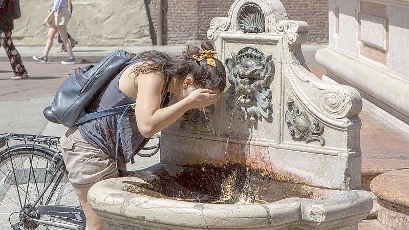 Das vergangene Jahr war das siebte Jahr in Folge mit Temperaturen, die mehr als ein Grad über dem vorindustriellen Niveau lagen. Foto: Guido Calamosca/LaPresse/AP/dpa