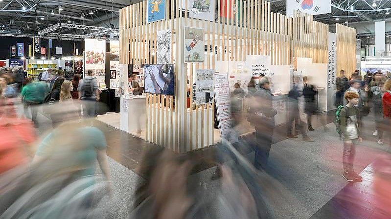 Leipzig plant die Buchmesse im März. Foto: Jan Woitas/dpa-Zentralbild/dpa