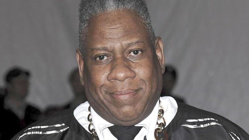 André Leon Talley (2009). Foto: Evan Agostini/AGOEV/AP/dpa