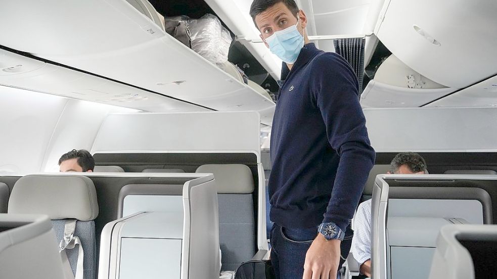 Novak Djokovic ist nach Dubai gereist. Foto: dpa/AP/Darko Bandic