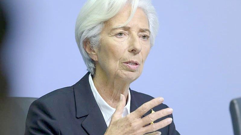 Christine Lagarde, Präsidentin der Europäischen Zentralbank (EZB). Foto: Boris Roessler/dpa