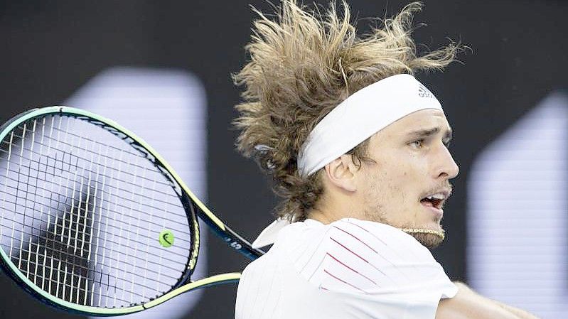 Alexander Zverev ist bei den Australian Open souverän ins Achtelfinale eingezogen. Foto: Frank Molter/dpa