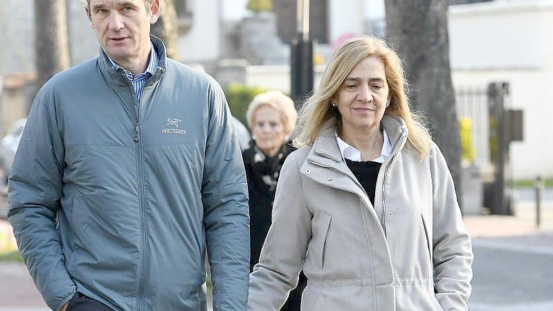 Infantin Cristina und Iñaki Urdangarin gehen künftig getrennte Wege. Foto: Europa Press Reportajes/Europapress/dpa