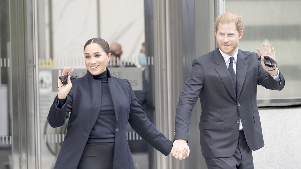 Harry und Meghan: Planen die beiden mit ihren Kindern einen Besuch am britischen Königshof? Foto: Imago Images/ZUMA Wire