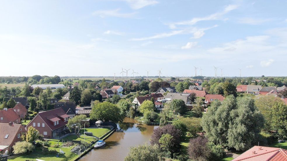 Die Gemeinde Hinte wächst langsam, aber stetig. Grund dafür sind auch viele Zuzüge. Archivfoto: Hock