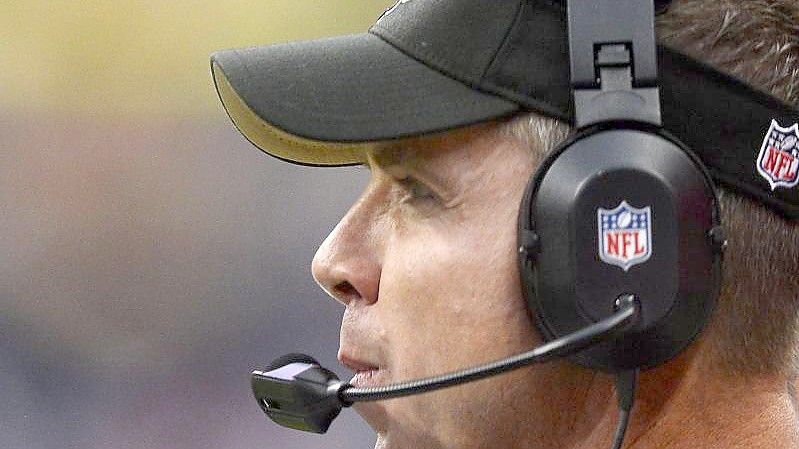 Hat seinen Rücktritt als Cheftrainer der New Orleans Saints bekanntgegeben: Sean Payton. Foto: Larry W. Smith/epa/dpa