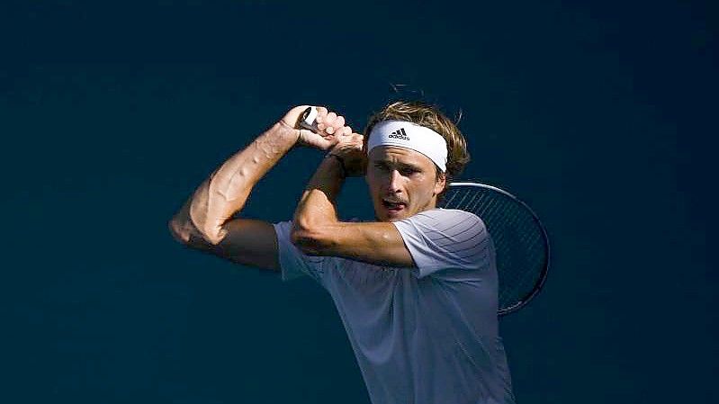 Wird beim ATP-Turnier in Montpellier antreten: Alexander Zverev. Foto: Dean Lewins/AAP/dpa