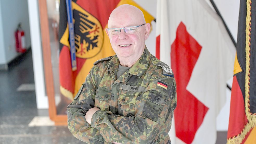 Hans-Christian Rahn ist Oberfeldveterinär der Reserve. Foto: Ortgies